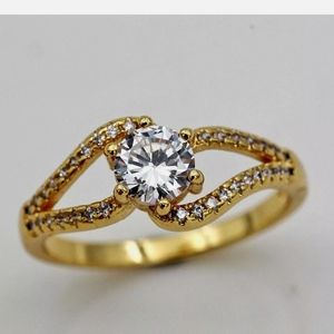 New 18kgf cz ring